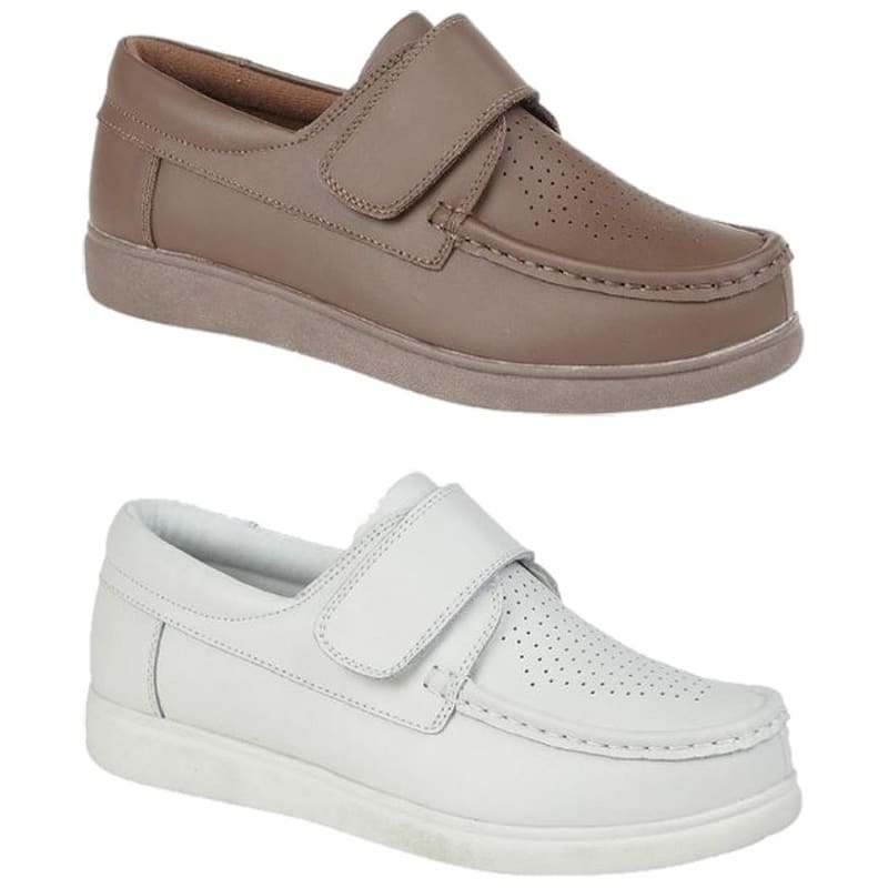 mens shoes velcro fastening